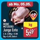 ALDI Nord Isenbüttel - Junge Ente Angebot im Prospekt Junge Ente bei ALDI Nord im Isenbüttel Prospekt für 5,49 €