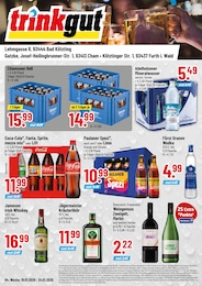 Trinkgut Prospekt für Cham: "Aktuelle Angebote", 4 Seiten, 19.01.2026 - 24.01.2026