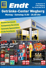 Aktueller EDEKA Supermarkt Prospekt in Wegberg und Umgebung, "Aktuelle Angebote" mit 4 Seiten, 24.02.2025 - 01.03.2025