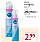 Haarspray oder Schaumfestiger Angebote von Nivea bei Rossmann Homburg für 2,99 €