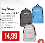 Rucksack „Moin“ im Angebot bei Kaufhaus Stolz in Neubrandenburg Rucksack „Moin“ Angebote von Tony Brown bei Kaufhaus Stolz Neubrandenburg für 14,99 €