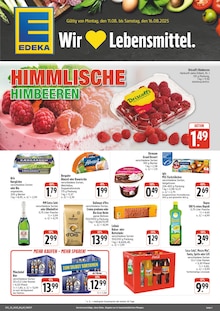 Aktueller EDEKA Prospekt "Wir lieben Lebensmittel!" Seite 1 von 28 Seiten für Rauhenebrach