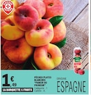 Promo Pêches Plates Blanches Panier du Primeur à 1,49 € dans le catalogue E.Leclerc à Le Folgoët