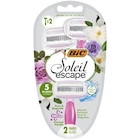 Rasoirs non rechargeables Soleil Escape - BIC à 3,33 € dans le catalogue Carrefour