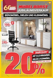 Aktueller Möbel Borst Möbel & Einrichtung Prospekt in Lauterach und Umgebung, "JUBILÄUMSVERKAUF" mit 8 Seiten, 17.06.2025 - 12.08.2025