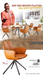 Stuhl im Polstermöbel Fischer Prospekt "PERSONAL-KAUFTAGE" auf Seite 21