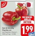 Paprika rot Angebote von Gut & Günstig bei EDEKA Ludwigsburg für 1,99 €