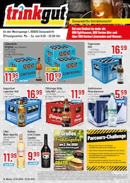 Trinkgut Prospekt für Daiting und Umgebung: „Aktuelle Angebote“, 4 Seiten, 27.04.2026 - 02.05.2026
