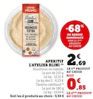 Houmous - L'Atelier Blini - U Express Houmous - L'Atelier Blini à 0,85 € dans le catalogue U Express