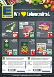 EDEKA Prospekt für Landsberg: "Wir lieben Lebensmittel!", 8 Seiten, 07.04.2026 - 11.04.2026