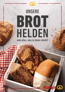 Aktueller Kamps Bäckerei Prospekt "BROT HELDEN" Seite 1 von 5 Seiten