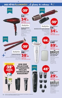 Promo Epilation Électrique dans le catalogue Super U du moment à la page 60