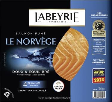 Le 3éme à 0€ SUR TOUS LES SAUMONS LABEYRIE