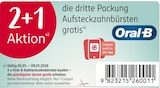 Aufsteckzahnbürsten von Oral-B im aktuellen Rossmann Prospekt