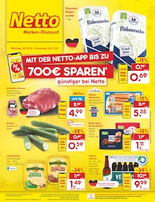 Bier im Netto Marken-Discount Prospekt "Aktuelle Angebote" mit 57 Seiten (Ahaus)