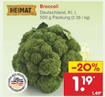 Broccoli im Netto Marken-Discount Prospekt Broccoli von Heimat im aktuellen Netto Marken-Discount Prospekt für 1,19 €