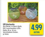 LED Solarleuchte Angebote bei diska Chemnitz für 4,99 €