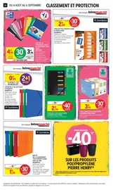 Promos Poubelle dans le catalogue "VIVEMENT LA FIN DES VACANCES" de Intermarché Super Poubelle en promo dans le catalogue Intermarché Super à la page 26
