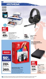 Nintendo Switch Angebote im Prospekt "French days : s'équiper à petits prix" von Carrefour Market auf Seite 6
