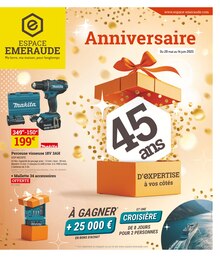 Prospectus Espace Emeraude en cours, "Anniversaire", page 1 sur 4