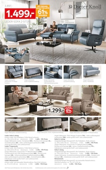 Sofa im aktuellen XXXLutz Prospekt (Mülheim (Ruhr)) Sofa im XXXLutz Prospekt "Polster" mit 4 Seiten (Mülheim (Ruhr))