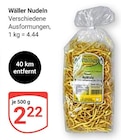 Aktuelles Wäller Nudeln Angebot bei GLOBUS in Siegen (Universitätsstadt) ab 2,22 €