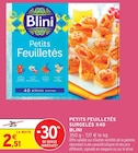 Petits Feuilletés Surgelés - Blini - Intermarché Hyper Petits Feuilletés Surgelés - Blini à 2,51 € dans le catalogue Intermarché Hyper