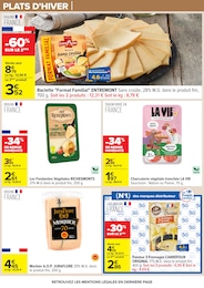 Prix et réduction Fromage fondu dans le prospectus Carrefour en cours Offre Fromage fondu dans le catalogue Carrefour du moment à la page 30