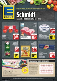 EDEKA Prospekt "Wir lieben Lebensmittel!", 8 Seiten, 28.07.2025 - 28.07.2025 Aktueller EDEKA Prospekt, "Wir lieben Lebensmittel!", mit Angeboten der Woche, gültig von 28.07.2025 bis 28.07.2025