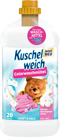 Vollwaschmittel von Kuschelweich im aktuellen BUDNI Prospekt für 2.99€