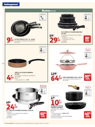 Prix et réduction Casserole dans le prospectus Auchan Hypermarché en cours Offre Casserole dans le catalogue Auchan Hypermarché du moment à la page 34