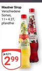 Sirup Angebote von Mautner bei GLOBUS Hof für 2,99 €