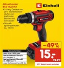 Aktuelles Akkuschrauber BAS-18Li/2 Kit Angebot bei Netto Marken-Discount in Chemnitz ab 15,00 €