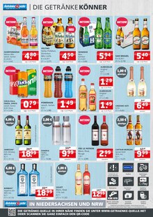 Coca Cola im Getränke Quelle Weydringer Prospekt "...einfach mehr drin" mit 4 Seiten (Laatzen)