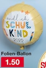 Folien-Ballon für 1,50 € bei Woolworth im Angebot Folien-Ballon im aktuellen Woolworth Prospekt