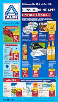 ALDI Nord Prospekt der Woche "Aktuelle Angebote" Seite 1, 10.08.2026 bis 15.08.2026 für Michendorf Aktueller ALDI Nord Prospekt "Aktuelle Angebote" Seite 1 von 42 Seiten für Michendorf