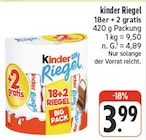 EDEKA Bamberg - Riegel Angebot im Prospekt Riegel bei EDEKA im Bamberg Prospekt für 3,99 €