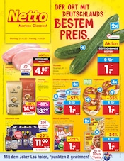 Netto Marken-Discount Discounter Prospekt der aktuellen Woche mit 65 Seiten, gültig von 27.10.2025 bis 01.11.2025, in Burgthann und Umgebung Aktueller Netto Marken-Discount Discounter Prospekt in Burgthann und Umgebung, "Aktuelle Angebote" mit 65 Seiten, 27.10.2025 - 01.11.2025