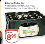 Stubbi Bier Angebote von Bitburger bei GLOBUS Trier für 8,99 €