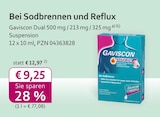 Dual 500 mg / 213 mg / 325 mg Suspension von Gaviscon im aktuellen mea - meine apotheke Prospekt