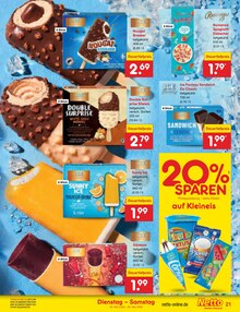 Eis im aktuellen Netto Marken-Discount Prospekt (Kiel) Eis im Netto Marken-Discount Prospekt "Aktuelle Angebote" mit 58 Seiten (Kiel)