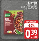 Knorr Fix im Angebot bei E center in Moers Knorr Fix Angebote von Knorr bei E center Moers für 0,39 €