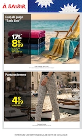 Promos Pantalon Femme dans le catalogue "LE MOIS DES SUPPORTERS" de Carrefour Market Pantalon Femme en promo dans le catalogue Carrefour Market à la page 46