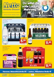 Netto Marken-Discount Prospekt für Laatzen: "DER ORT, AN DEM DU IMMER AUSGEZEICHNETE PREISE FINDEST.", 2 Seiten, 09.02.2026 - 14.02.2026