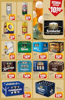 Krombacher im aktuellen REWE Prospekt (Dachau) Krombacher im REWE Prospekt "Dein Markt" mit 37 Seiten (Dachau)
