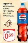 Pepsi Cola im Angebot bei GLOBUS in Zwickau Pepsi Cola Angebote bei GLOBUS Zwickau für 0,69 €
