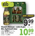 Bio-Apfelsaft klar bei E center im Offenbach Prospekt für 9,99 €