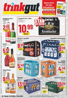 Cola im Trinkgut Prospekt "Aktuelle Angebote" mit 6 Seiten (Viersen)