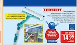 Fensterwischer „Window und Frame Cleaner L“ im Angebot bei Marktkauf in Schweinfurt Fensterwischer „Window und Frame Cleaner L“ Angebote von LEIFHEIT bei Marktkauf Schweinfurt für 14,99 €