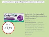 LINDA Sulz - Dolormin für Frauen bei Menstruationsbeschwerden mit Naproxen Angebot im Prospekt Dolormin für Frauen bei Menstruationsbeschwerden mit Naproxen bei LINDA im Sulz Prospekt für 8,95 €